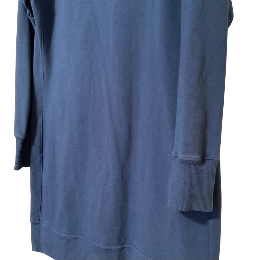 American Giant Women’s Moto Dress ~ Cobalt Blue - Picture 4 of 12